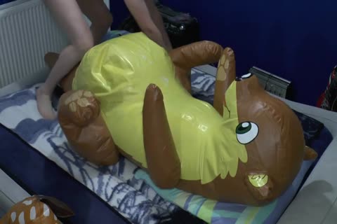 Puffypaws Otter Belly cum