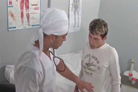 Uniformed Doc wang jizzed