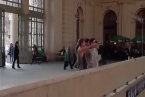 College sofa fuckfest