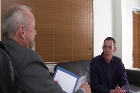 indecent grand-dad pounds A Younger chap's wazoo At The Office