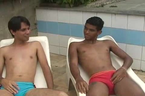 concupiscent homosexual boyz Threeway Outdoor pound