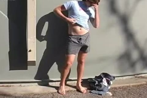 Stormy Waters - Water Tank jerk off