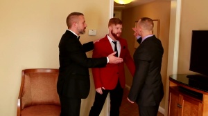 lusty boy - Dirk Caber and John Magnum ass job