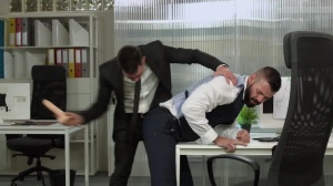 Defiance - Paddy O'Brian with Victor D'Angelo ass Hump