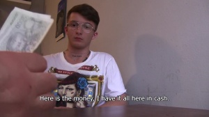 A lad follows nasty orders to earn specie