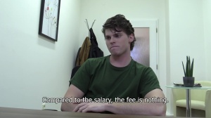 Czech guy plowed up and had to poke for specie