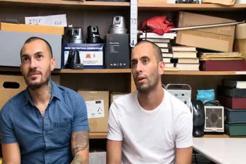 Two delicious Latino Pervs gets nailed raw By Security Officer