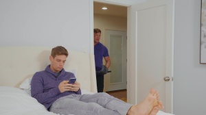 Str8 To Gay: Zander Lane spanking video