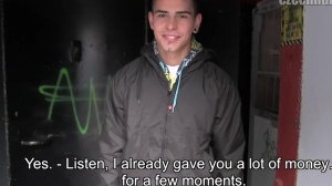 fashionable twink reality plow in the bushes