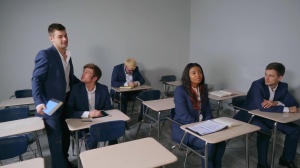 Projecting penis - Johnny Rapid & Grant Ryan ass job