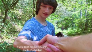 avid emo lad takes a bulky weenie in his filthy butthole