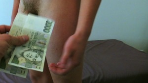 blonde cutie getting drilled viciously in the ass in POV