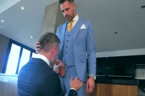 Got fucked hard between in a suit