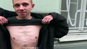 skinny and submissive young twink takes it in his hairy wazoo