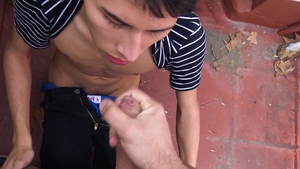 LatinLeche - Sweet college student bareback spitting sex tape