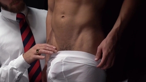 Missionary Boys: Elder Land ass fingering in the basement