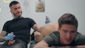 Bromo US: Slim Lev Ivankov bareback blowjob cum indoors