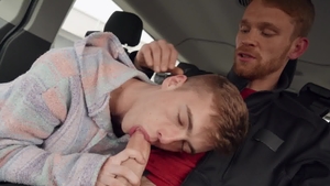 Str8chaser.com - Twink Calhoun Sawyer gets ass licked video