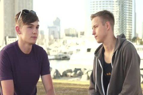 Our Very Own blond Teenage teen toy - Finn & Noah