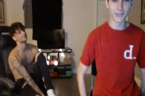 two youthful boyz Caressing Their penises