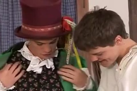 gangbang In The Past engulf unprotected double penetration Jerking And Eatcum