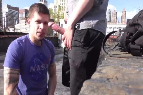 engulfing & hammering On A NYC Rooftop