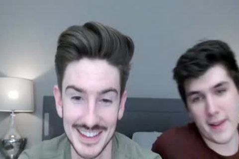 two boyz banging while Recording On web camera