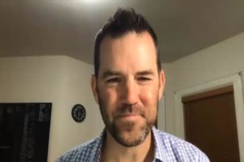 older chap wanking On web camera