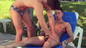 Hot House: Nic Sahara kissing each other sex scene