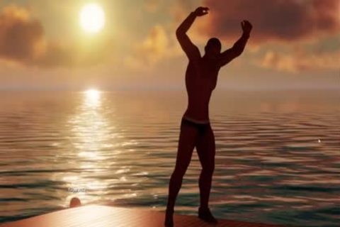delicious man Dancing  , 3D Animation , 3D anime