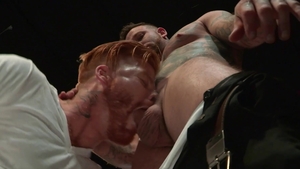 Raging Stallion: Tattooed bodybuilder craving hard slamming