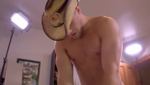 Maskurbate: Horny Mike jock teasing video