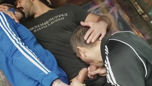 that man's waiting On All Fours - Rocky Vallarta, Romeo Davis & Teddy Torres