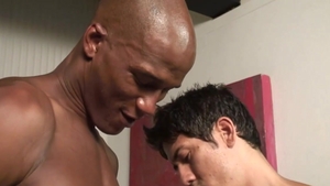 GloryholeAndHandjobs - Jack Spade next to The Machine drained