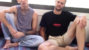 AmateursDoIt: Maxime is tattooed amateur
