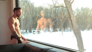 Maskurbate - Amazing Zack Lemec in shower