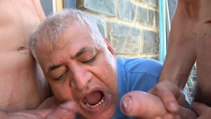 ClubBangBoys - Chubby and young gay hardcore facial in the gym