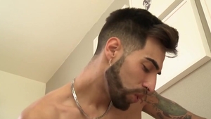 pecker serf Takes Two large Ones - Yago Sinner And Dan Darkwood