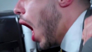 Muscle homo butthole-copulation With ejaculation