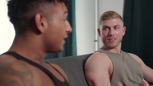 Jerk Buddies: Interracial Fun for Two Straight Guys