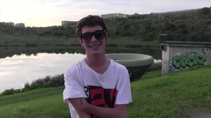 Czech Hunter: Attractive Young Man's Striptease Surprise
