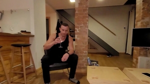 AmateurGayPOV: Gray Sweatpants and Hard Dicks
