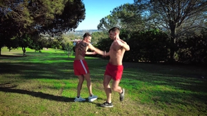 Next Door Buddies: Tatted Twinks in the Outdoors