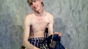 teensandtwinks: Wanking Off His Huge Schlong in Private